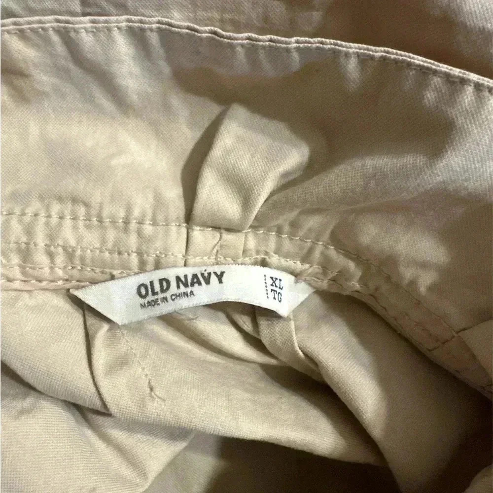Old navy Crop jacket woman’s xlarge 3/4 sleeves,zip, ruffle collar - Picture 6 of 8